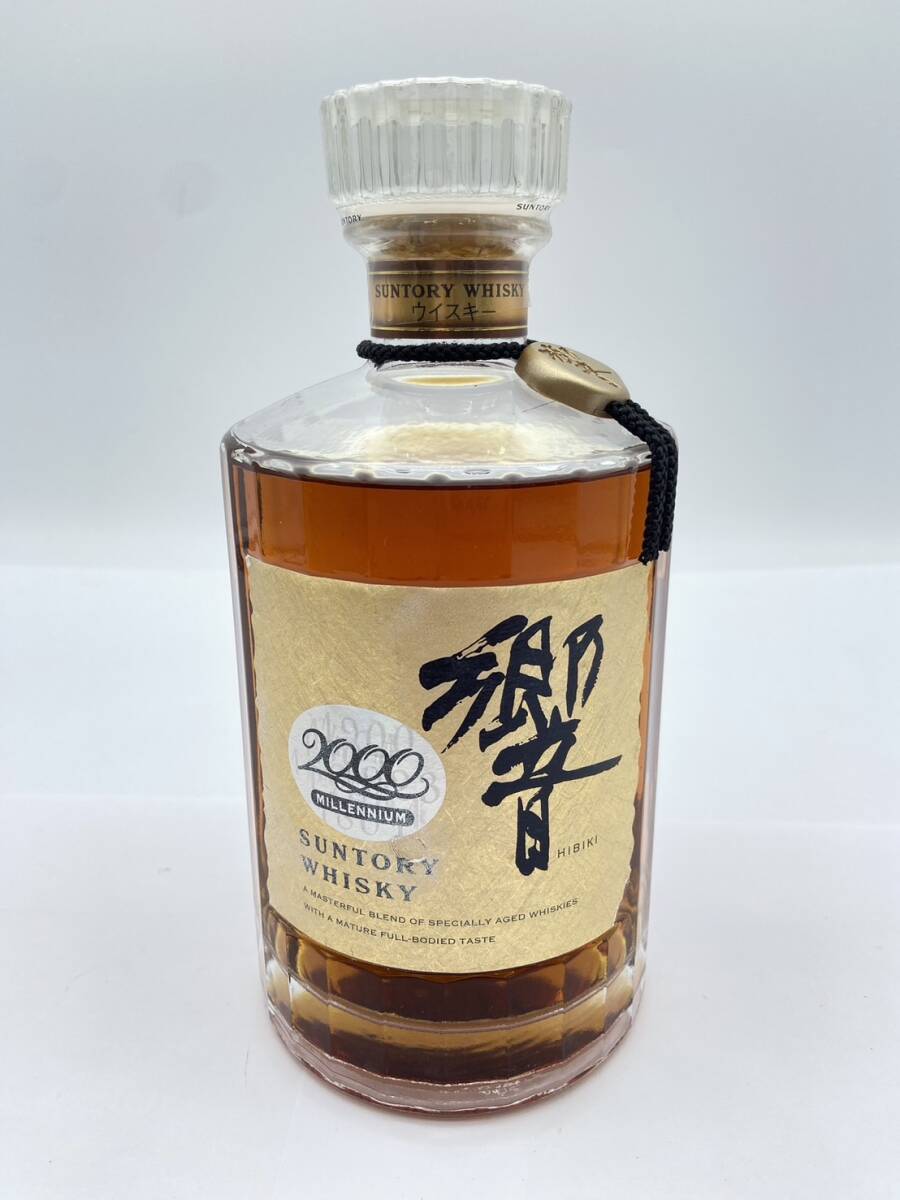 【未開栓】SUNTORY サントリー 響 HIBIKI ミレニアム 2000 記念ラベル ウイスキー 43％ 700ml 箱付きの画像2