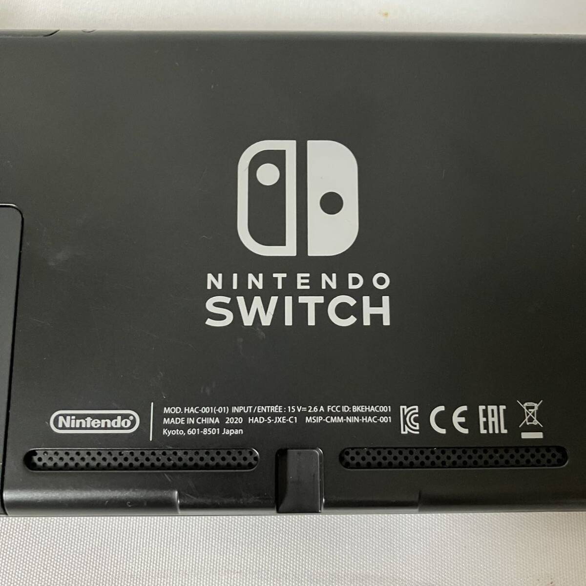 □【500円スタート】Nintendo Switch HAC-001(-01) コントローラー ソフト付き 通電○の画像3