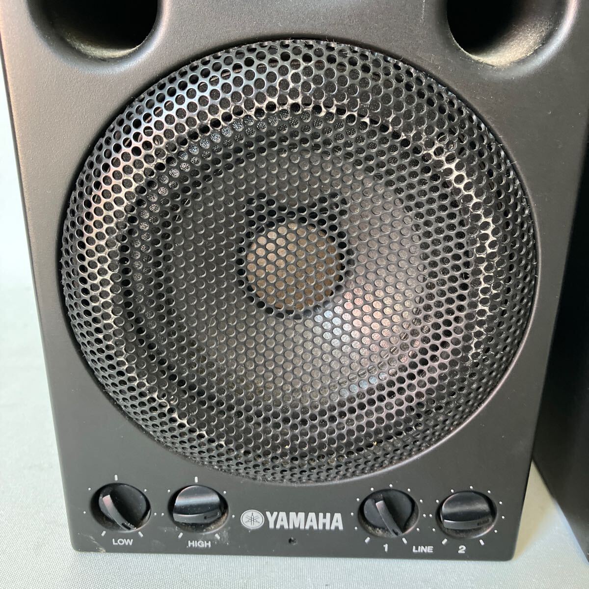 ○【500円スタート】YAMAHA ( ヤマハ ) MSP3 パワードスタジオモニタースピーカー ペア 音響機器 _画像2