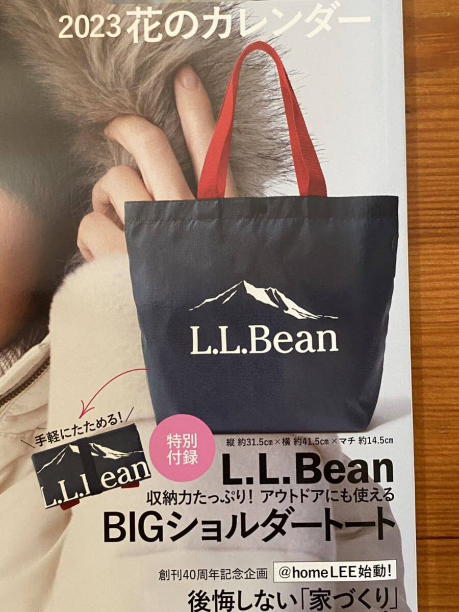 【新品未使用】BIGショルダートート★LEE★2023年1・2月合併号特別付録★付録のみ_画像4