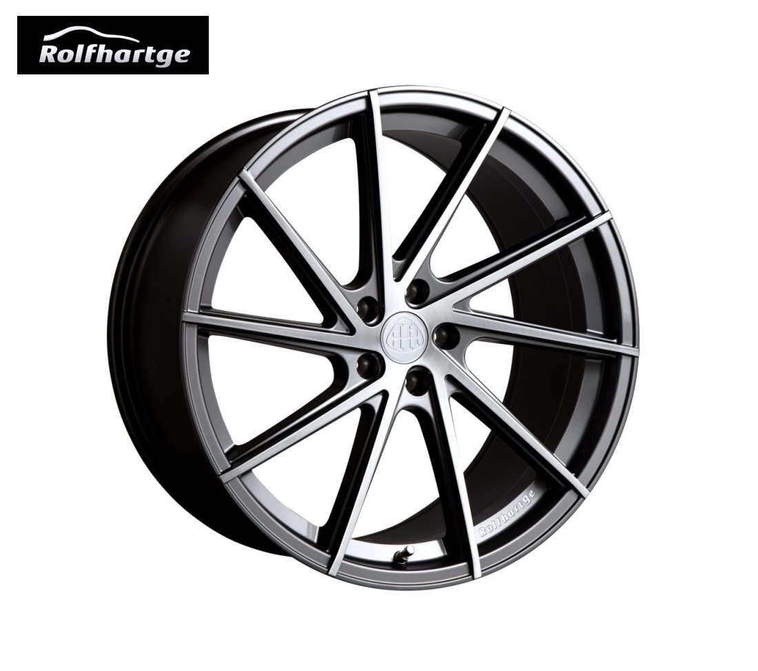 【Rolfhartge】 ロルフハルトゲ ホイール 4本 セット F10 8.5x19 5-114.3 ET40 国産車 19インチ 1台分 SET_画像1