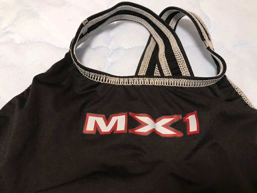 MX1 by maru 競泳水着 レディース UK34 スイムウェア 黒 ブラック_画像2