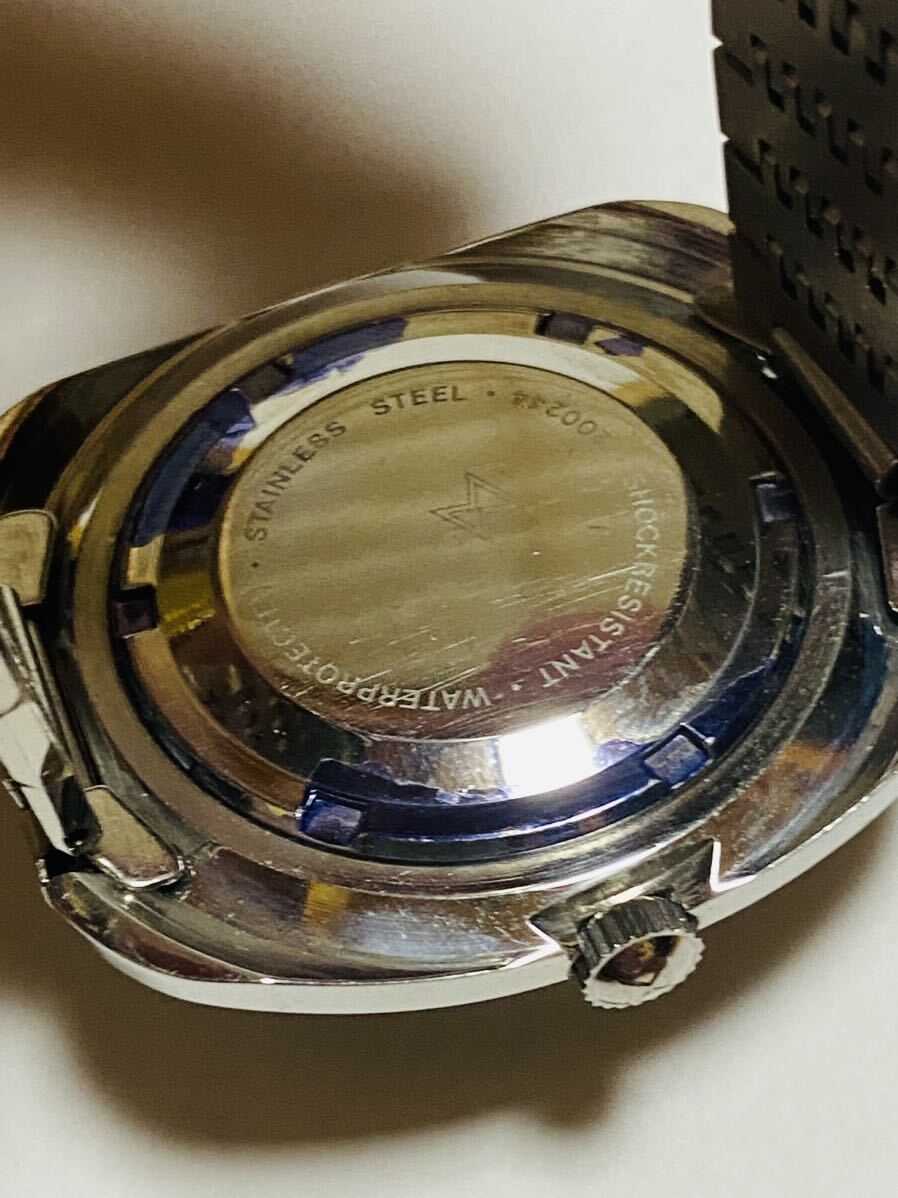 希少品 EDOX エドックス KING STAR キングスター AUTOMATIC 自動巻き メンズ 腕時計 未使用品の画像6