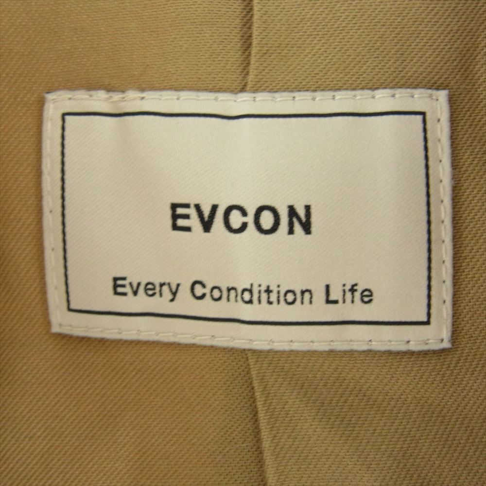 エビコン EVCON 20AW 203-91401 PADDING COACH JACKET 中綿 パディング パデッド コーチジャケット ベージュ系 2【中古】_画像4