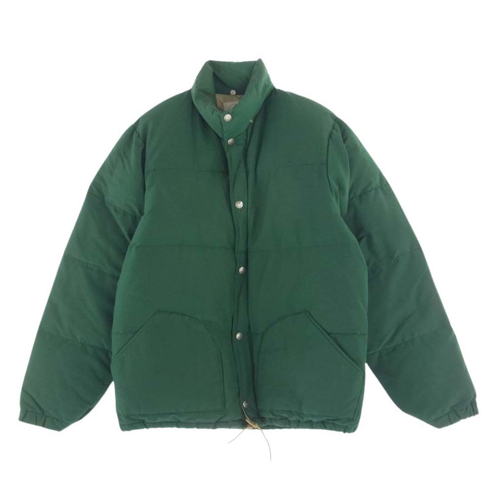 SIERRA DESIGNS Sierra Design 70s USA made Vintage cotton inside jacket green group M[ used ]