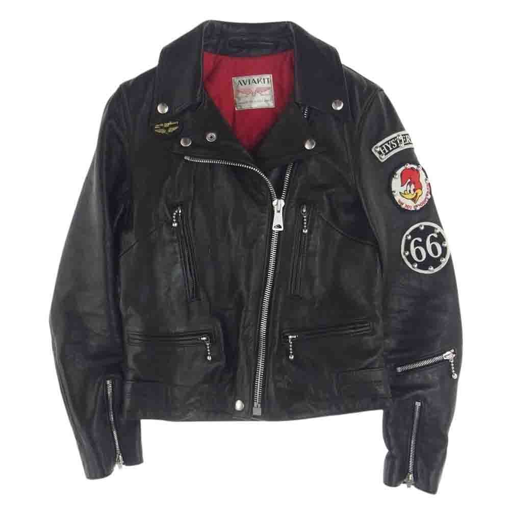 HYSTERIC GLAMOUR Hysteric Glamour 15SS 0151LB01 × Lewis Leathers Lewis Leathers lightning rider's jacket [ used ]