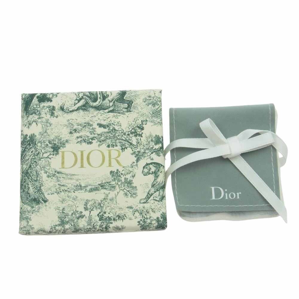 Dior ディオール CDロゴ スター チョーカー ネックレス ブラック系【中古】_画像8
