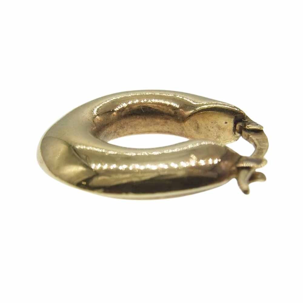 BOTTEGAVENETA Bottega Veneta Esse n car ru hoop iya ring earrings Ag925 stamp silver gold group [ used ]