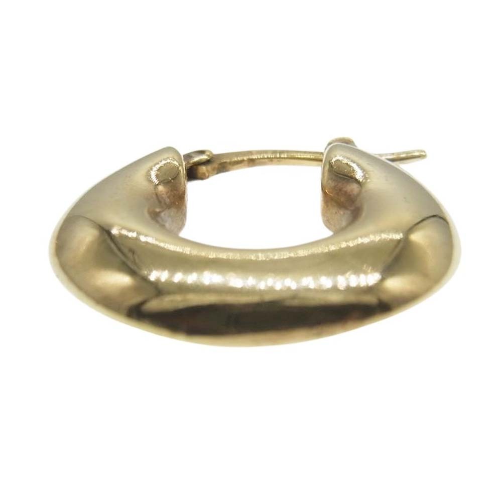 BOTTEGAVENETA Bottega Veneta Esse n car ru hoop iya ring earrings Ag925 stamp silver gold group [ used ]