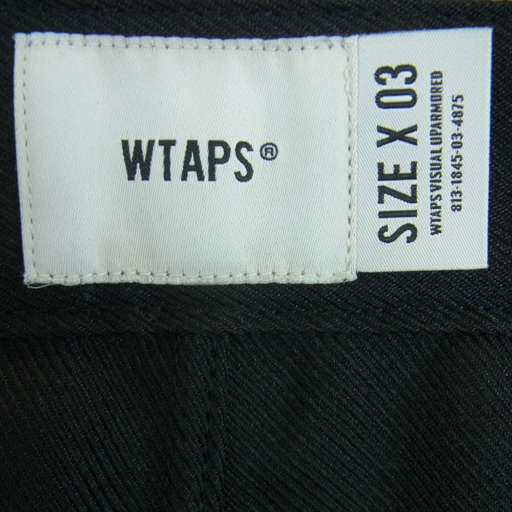 WTAPS ダブルタップス 22SS 221TQDT-PTM04 SHORTS ハーフ ショート パンツ ショーツ ブラック系 03【極上美品】【中古】_画像3