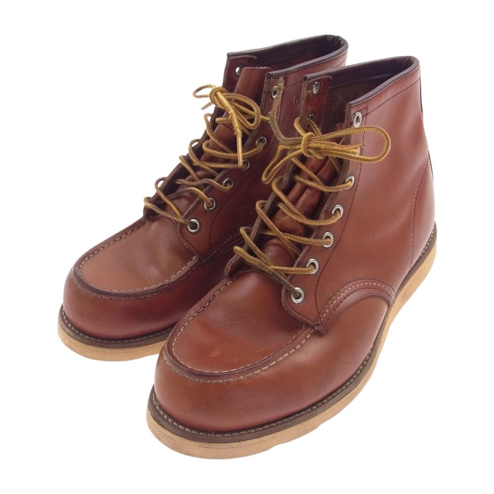 RED WING Red Wing 875-1 USA made Irish setter 80s~90s can nki less dog tag moktu boots brown group 81/2EE[ used ]