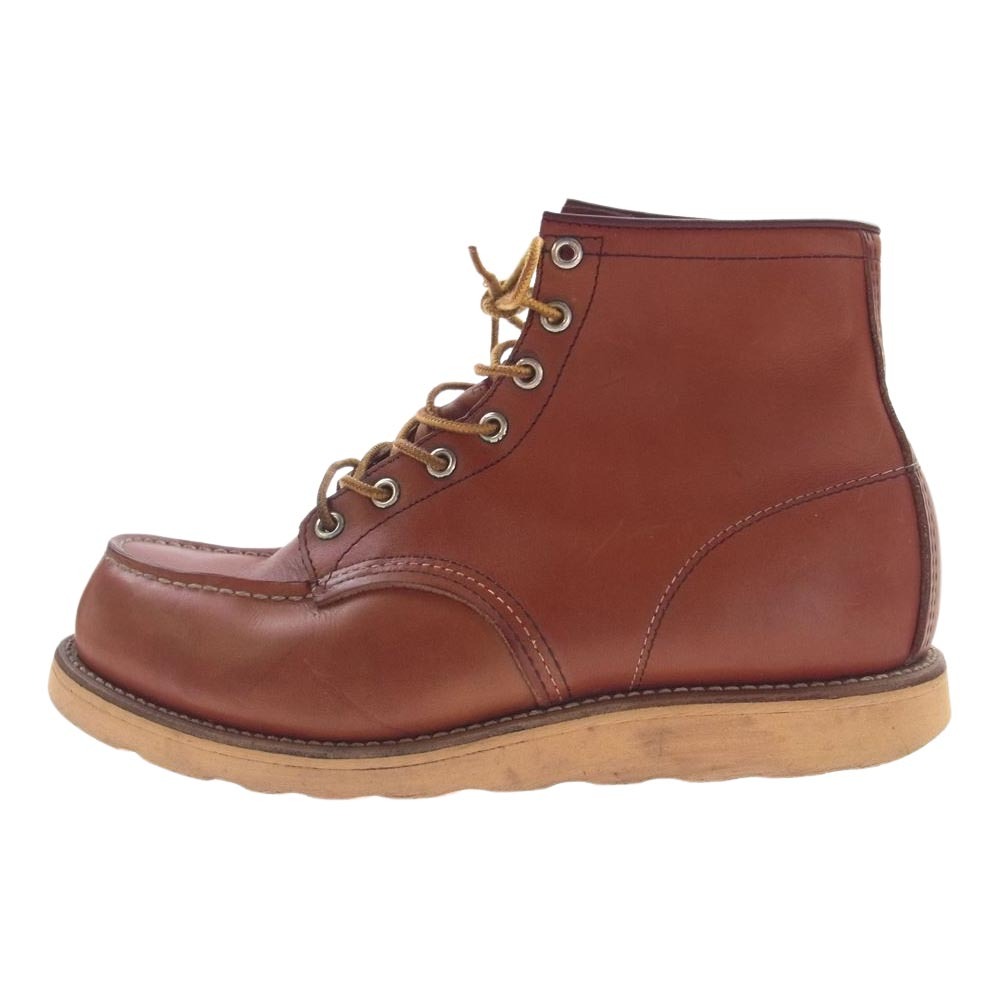 RED WING Red Wing 875-1 USA made Irish setter 80s~90s can nki less dog tag moktu boots brown group 81/2EE[ used ]