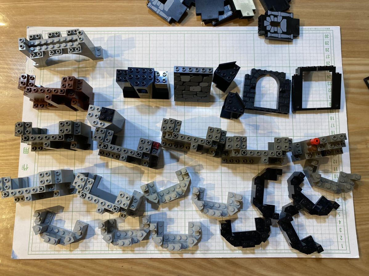 レゴ 城壁系パーツ 土台 お城 LEGO オールドレゴの画像6