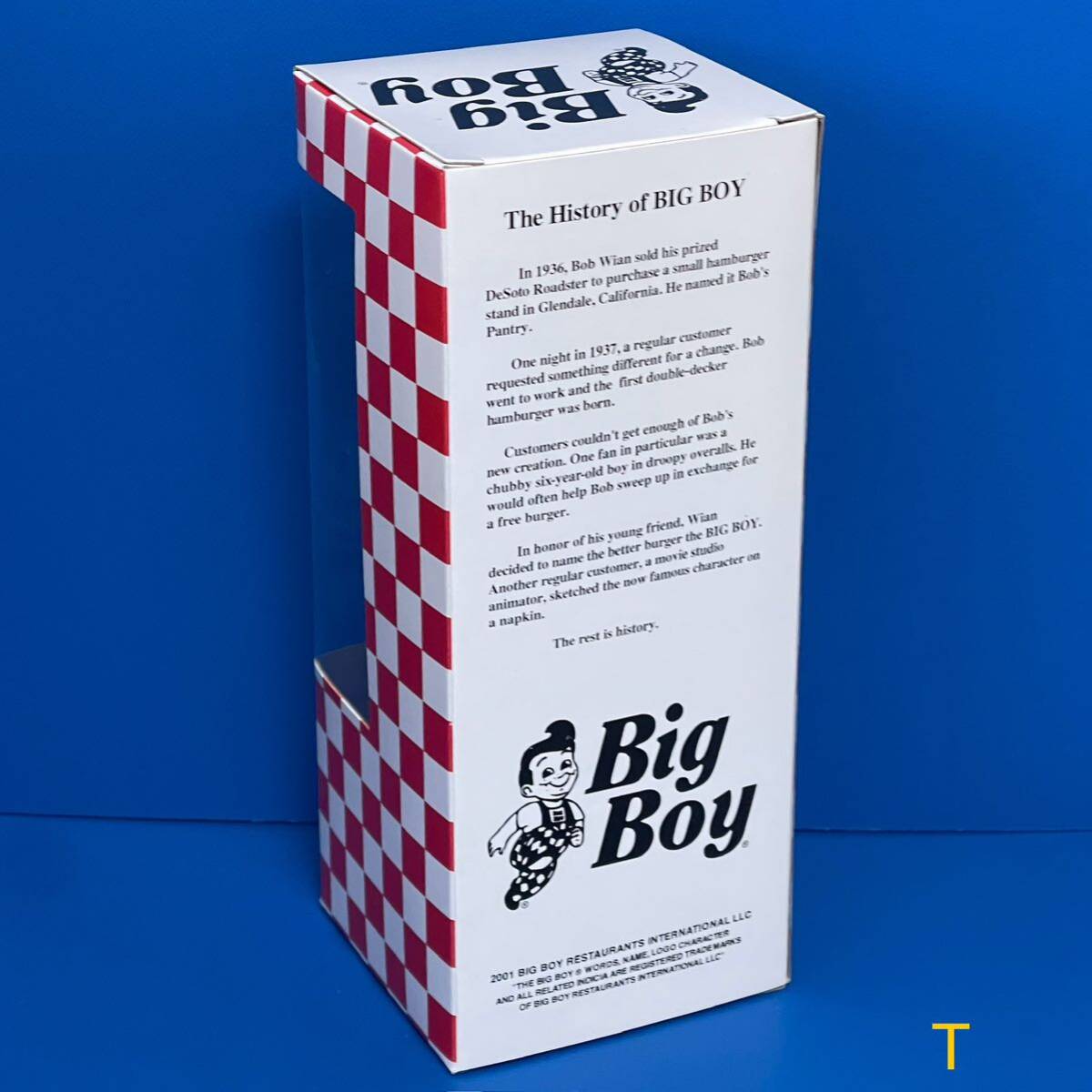 Funko ファンコ Big Boy ビッグボーイ フィギュア BOBBLE HEAD バブルヘッド ボブルヘッド ボビングヘッド アメリカ雑貨 新品 No.Tの画像7