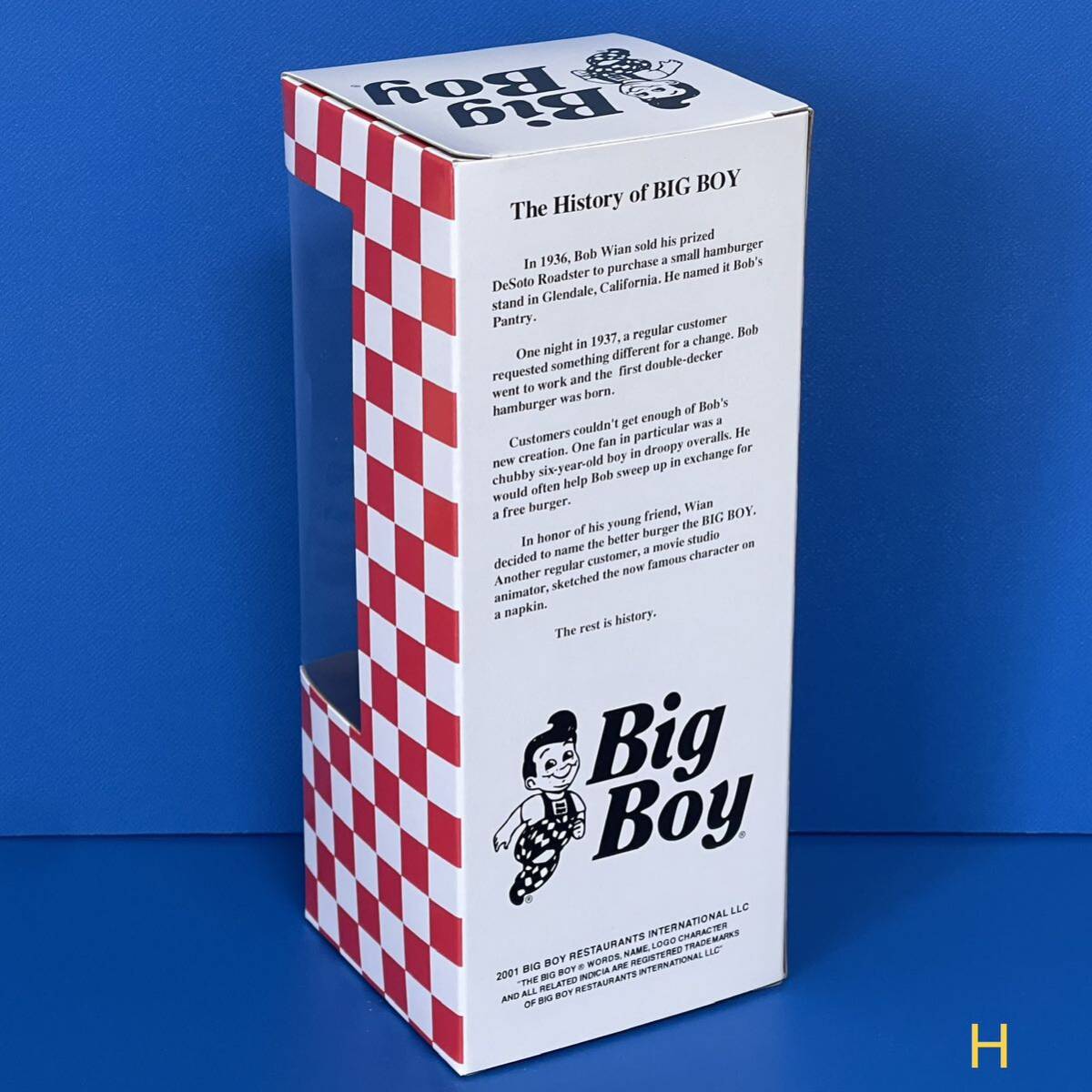 Funko ファンコ Big Boy ビッグボーイ フィギュア BOBBLE HEAD バブルヘッド ボブルヘッド ボビングヘッド アメリカ雑貨 新品 No.H_画像8