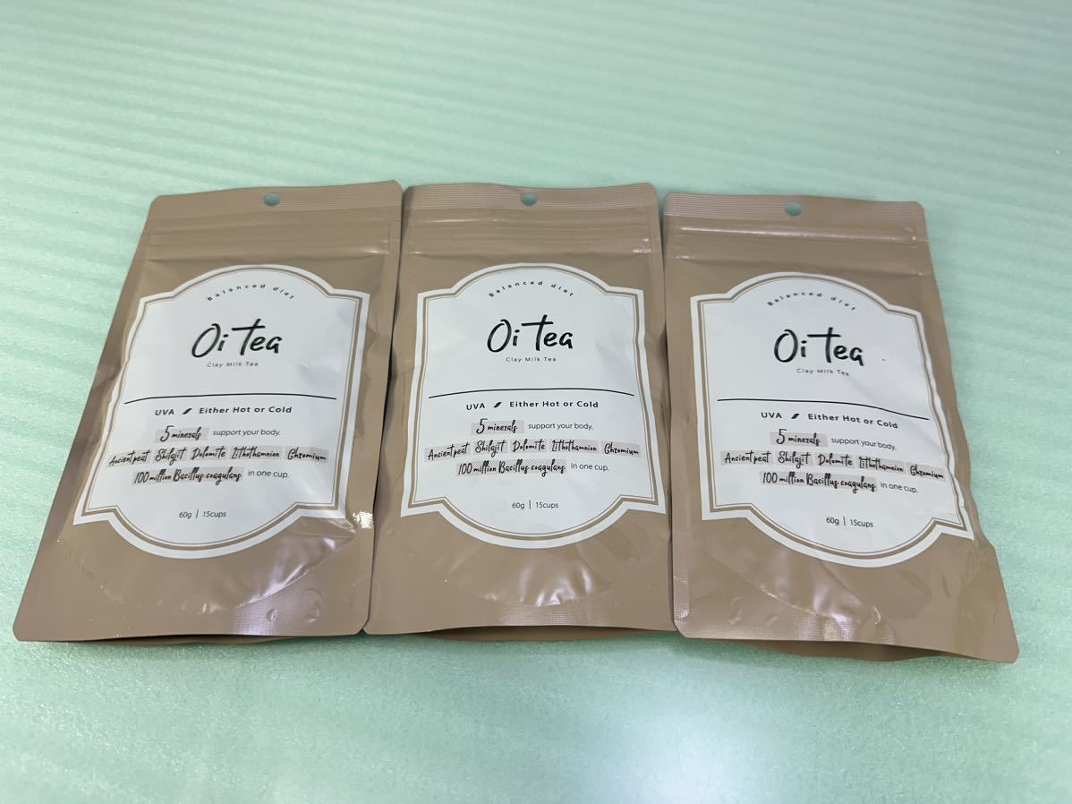 OiTeaoi чай 60g ×3 пакет диета чай с молоком срок годности :2024.08