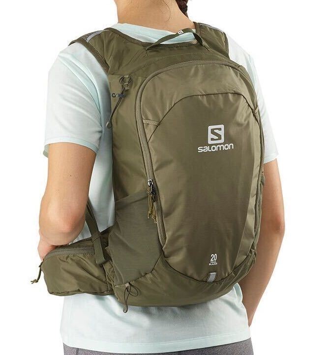 サロモン トレイルブレイザー 20L バックパック  Salomon Trailblazer 20L LC2059600 ネイビー/ブルーの画像3