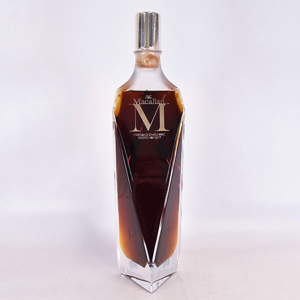 送料無料★ザ マッカラン M デキャンタ ★シリアル一致 ＊冊子 替栓 箱付 700ml 44.5% スペイサイド THE MACALLAN D290311の画像2