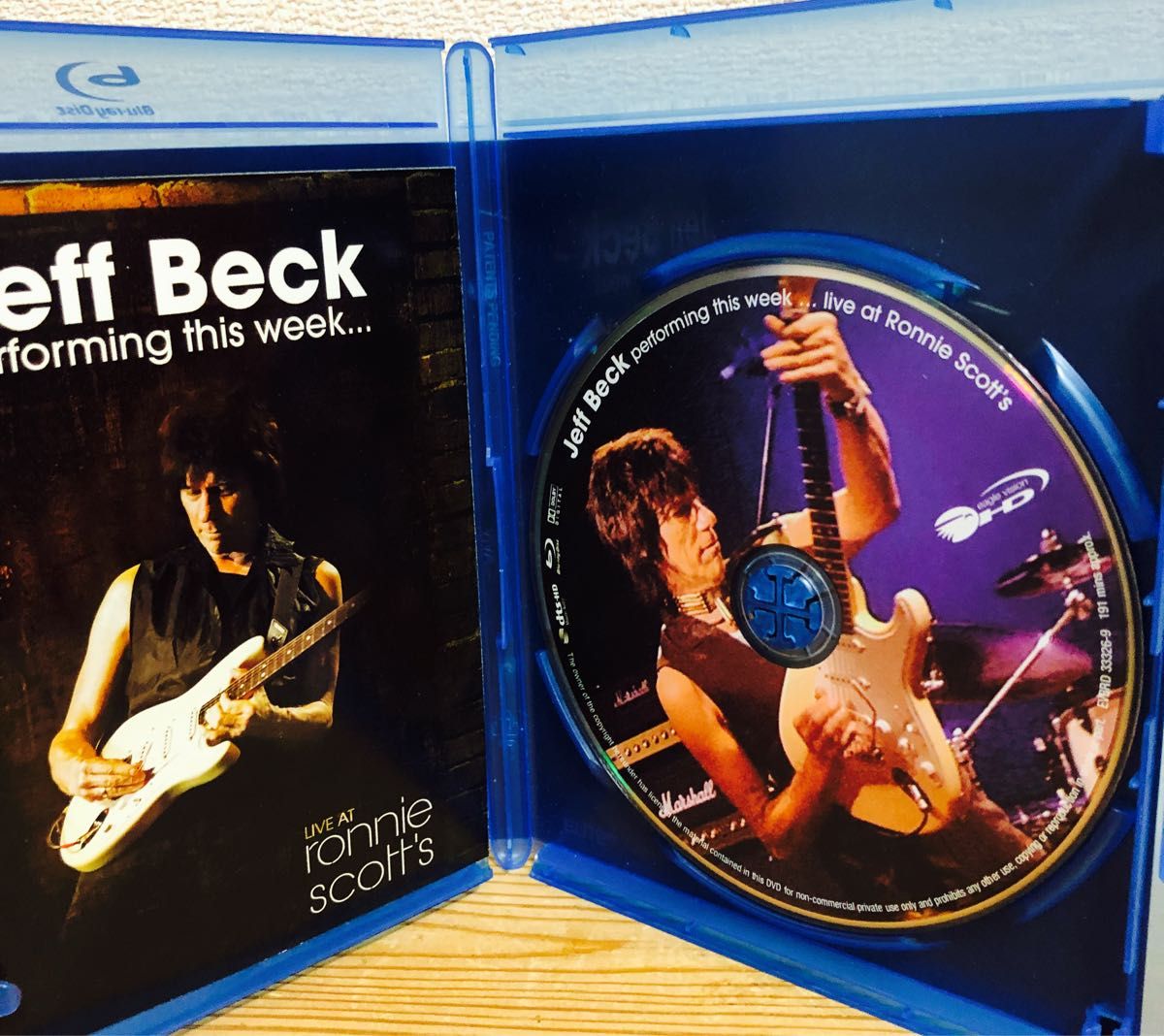 ジェフ・ベック／ロニー・スコット・ライブ Blu-ray Jeff Beck / Live at Ronnie Scott’s  