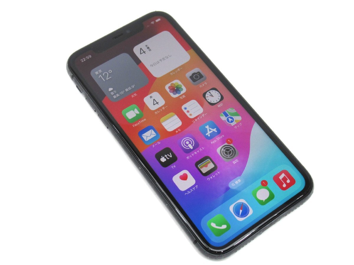 SIMロック解除済(docomo) iPhone11 MWLT2J/A 64GB 〇判定 動作品 9K63 B4