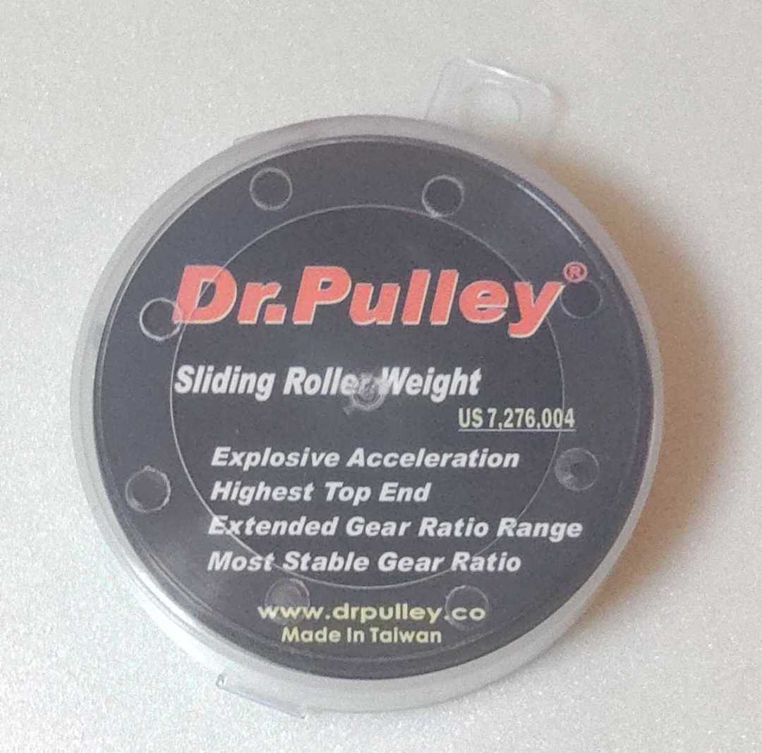 Dr.Pulley ドクタープーリー 異形スライディングウエイトローラー φ15×12 5g アプリオ ジョグ JOG ZR 3YK 3KJ 4LV BW'S VINO 送料140円～の画像7