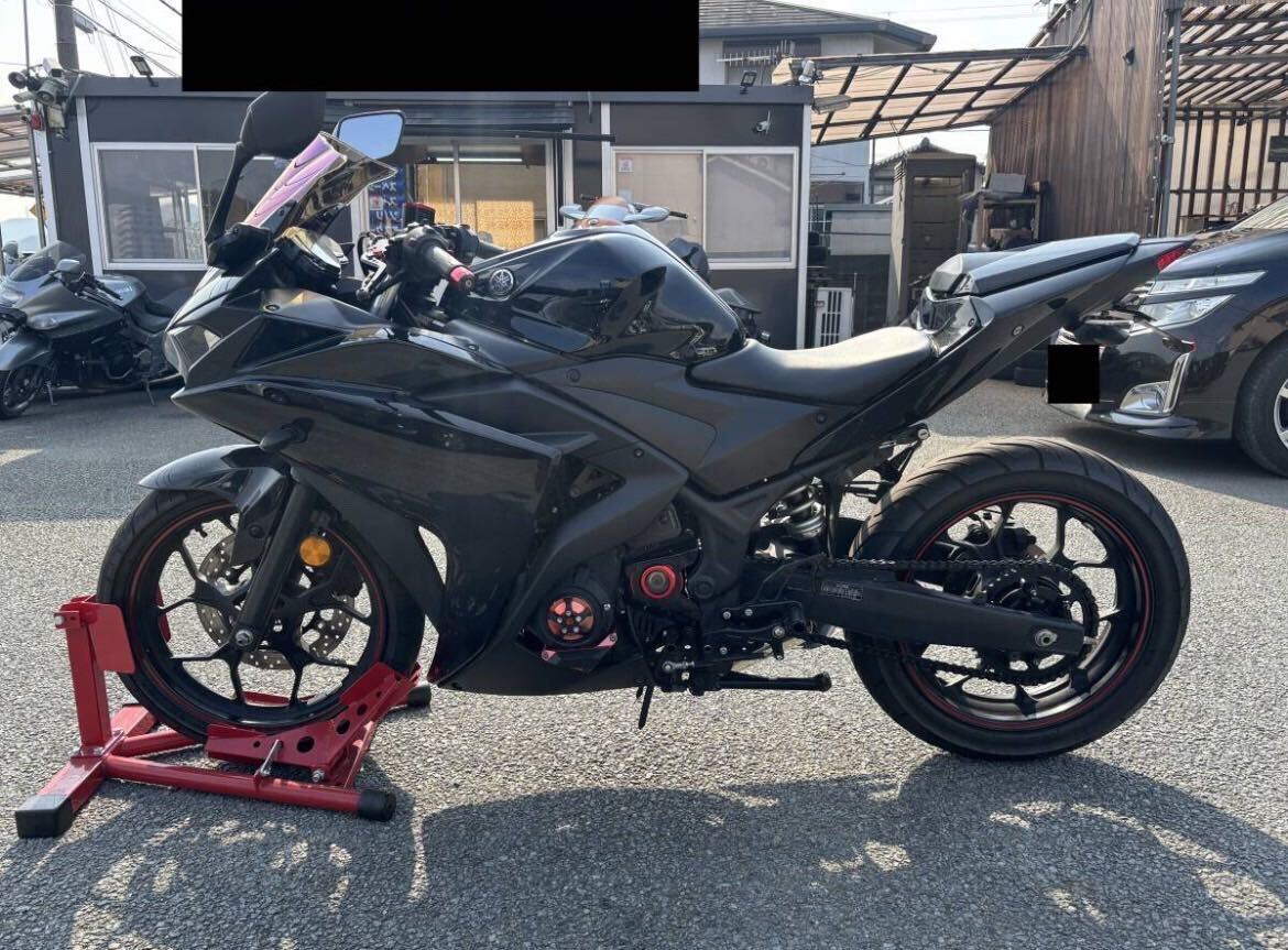 YAMAHA YZF-R25 ETC attaching custom large number 