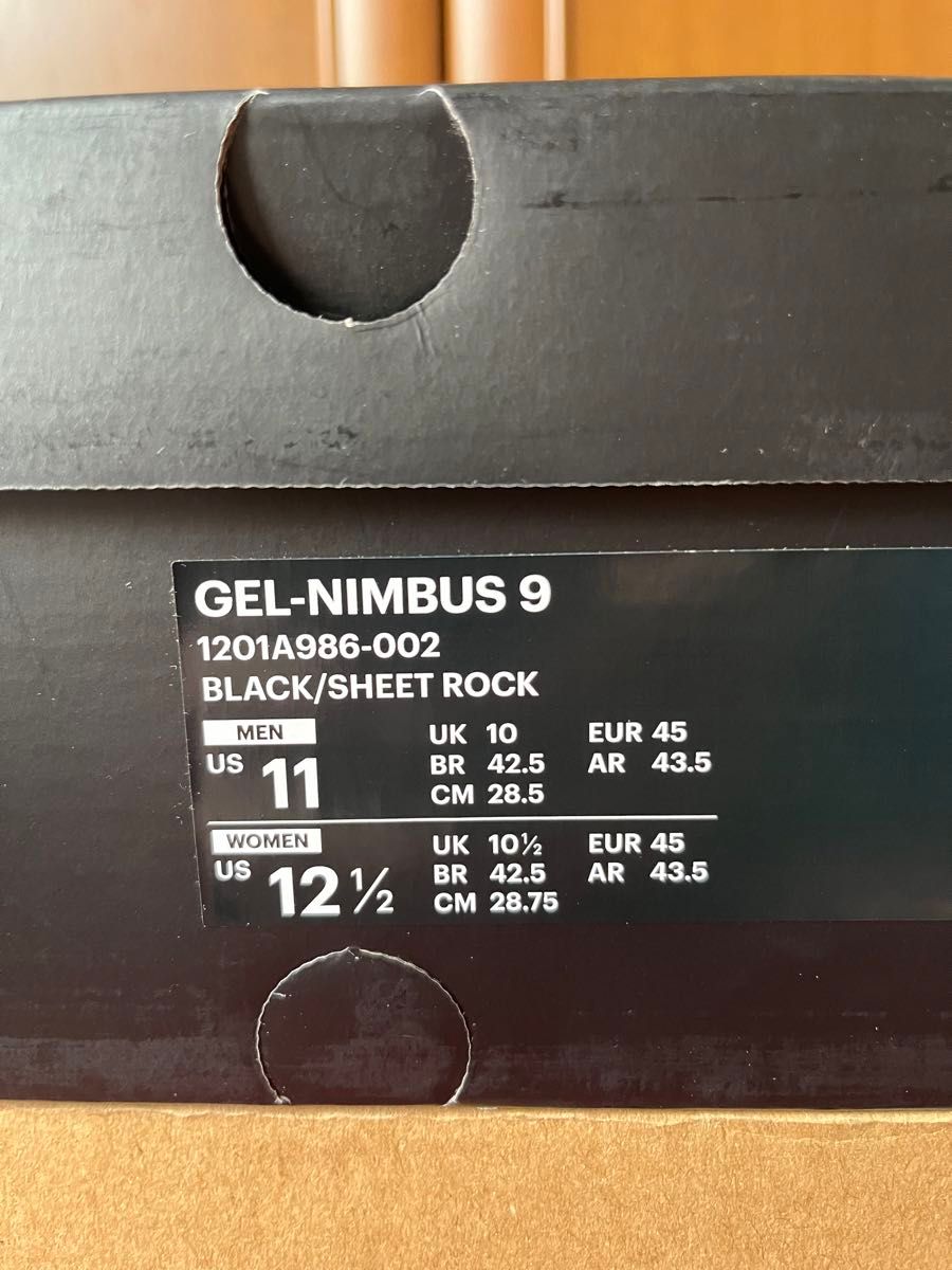 ENNOY asics Gel-Nimbus 9 エンノイ アシックス ゲルニンバス 9 28.5