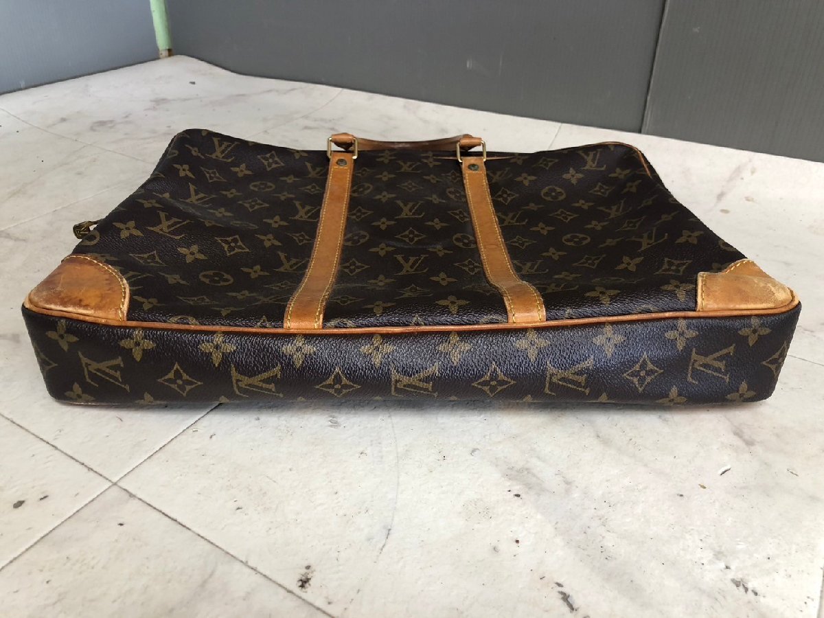 NI040183◆LOUIS VUITTON ルイヴィトン◆モノグラム ポルトドキュマン ビジネスバッグ ブラウン系 VI 0923 直取歓迎！の画像2