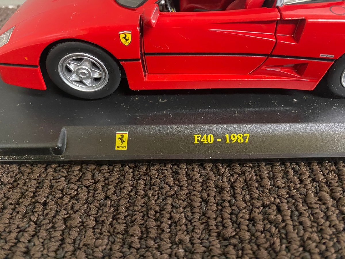 NI040112◆Ferrari フェラーリ◆ F40 1987 レッド コレクション スーパーカー ミニカー スポーツカー