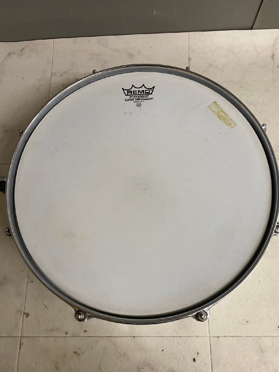 Nl040275◆※ジャンク ドラム 3点セット YAMAHA ヤマハ SD-350G Pearl パール タマ TAMA スネアドラム※ジャンクの画像3