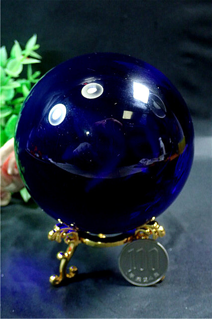 超綺麗 瑠璃 丸玉 178Z1-40Z52bの画像1