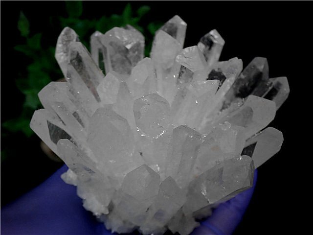 【入手困難】AAA級高透明度天然水晶クラスター179B6-99B53Dの画像4