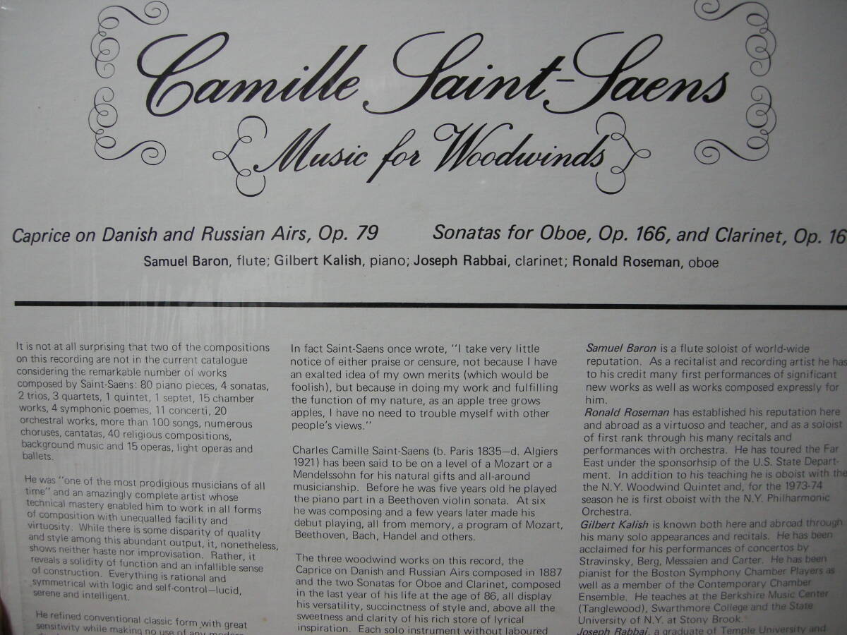 Camille Saint-Saens/Music for Winds koikeの画像4