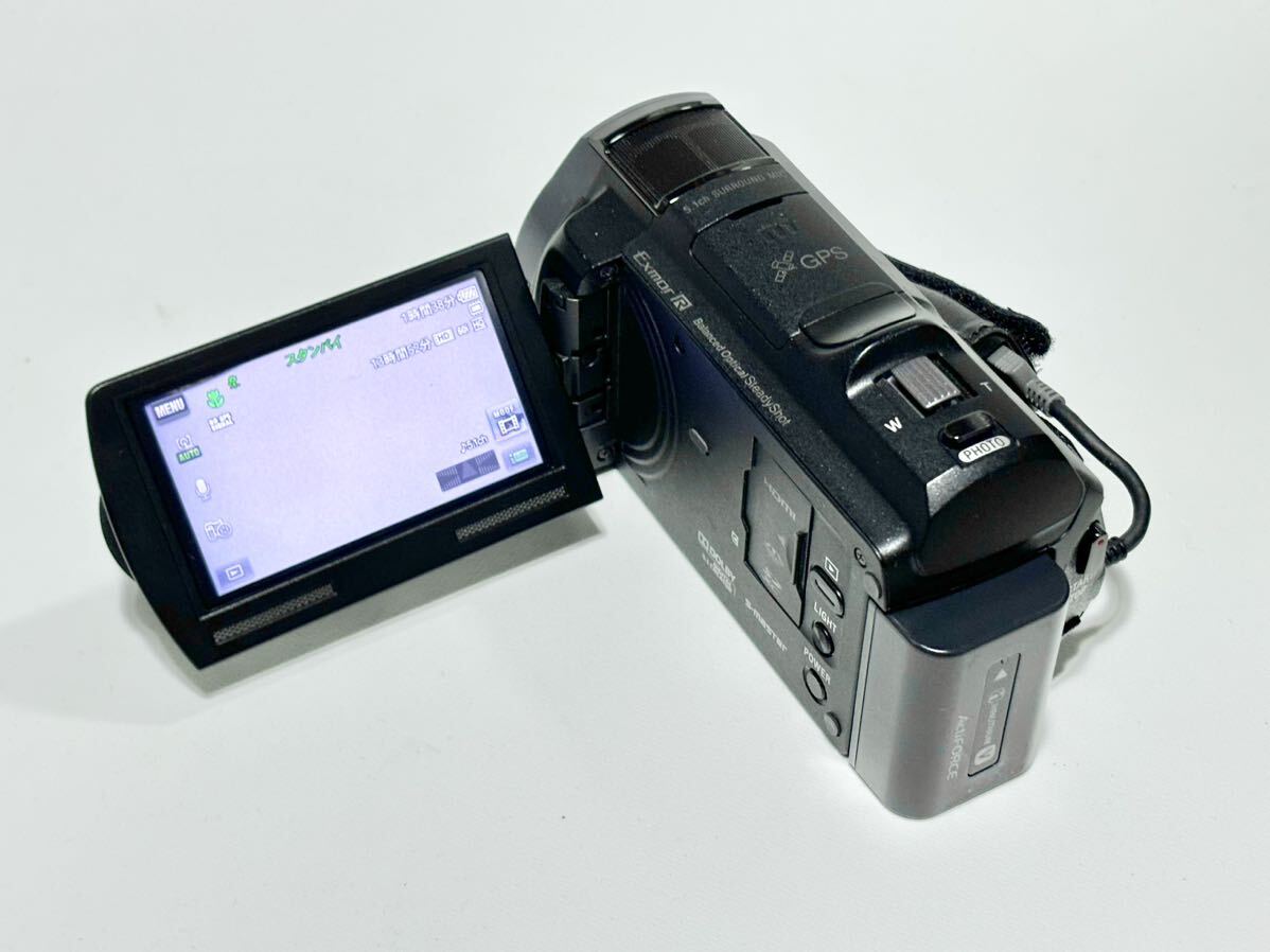 SONY HDR CX630+SanDisk SDH32GBメモリーカード+NP-FV100バッテリーの画像6