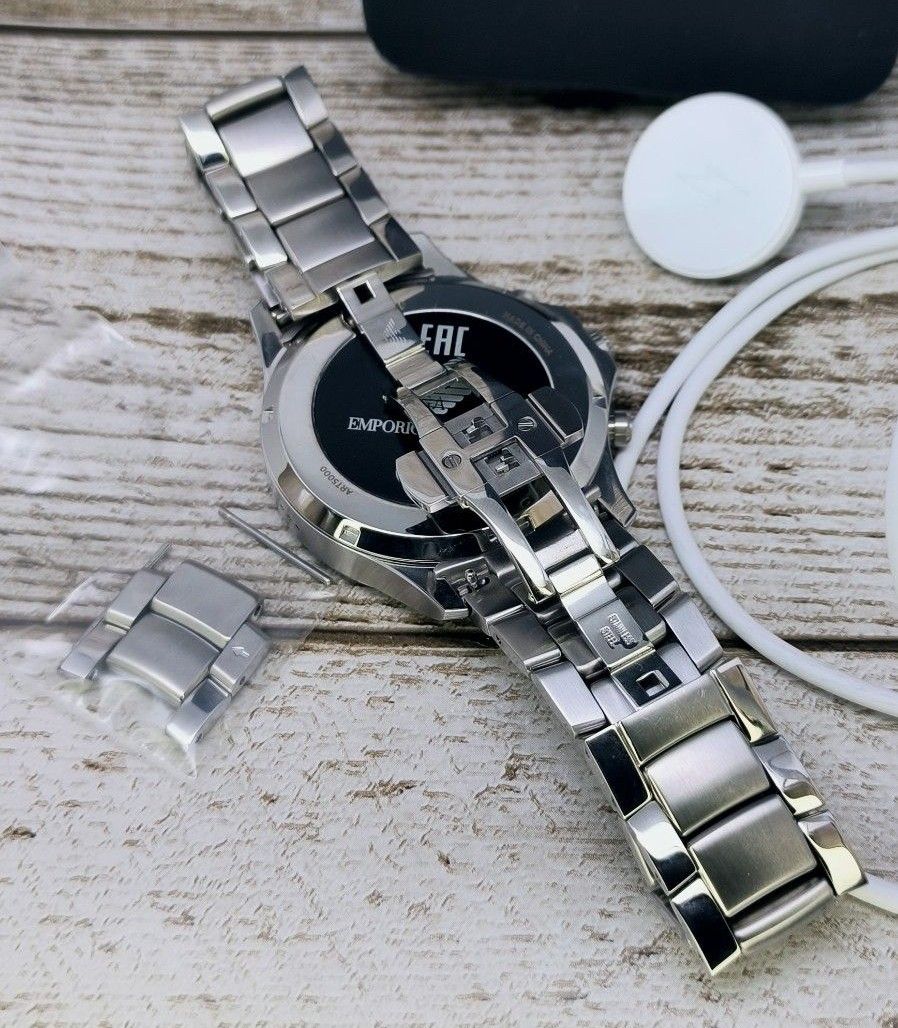 動作品　エンポリオアルマーニ　AX　腕時計　スマートウォッチ　定価6万円 