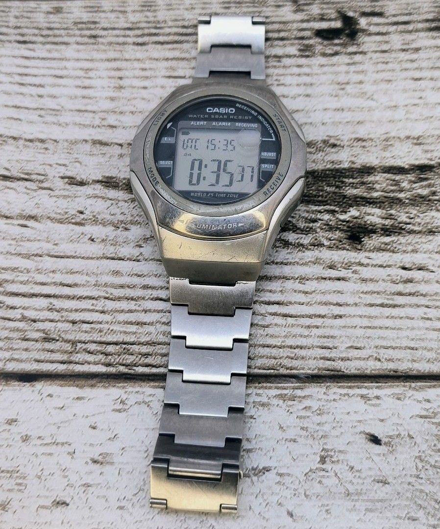 動作品　CASIO WAVE CEPTOR　WV56H　腕時計　メンズ　レディース　デジタル