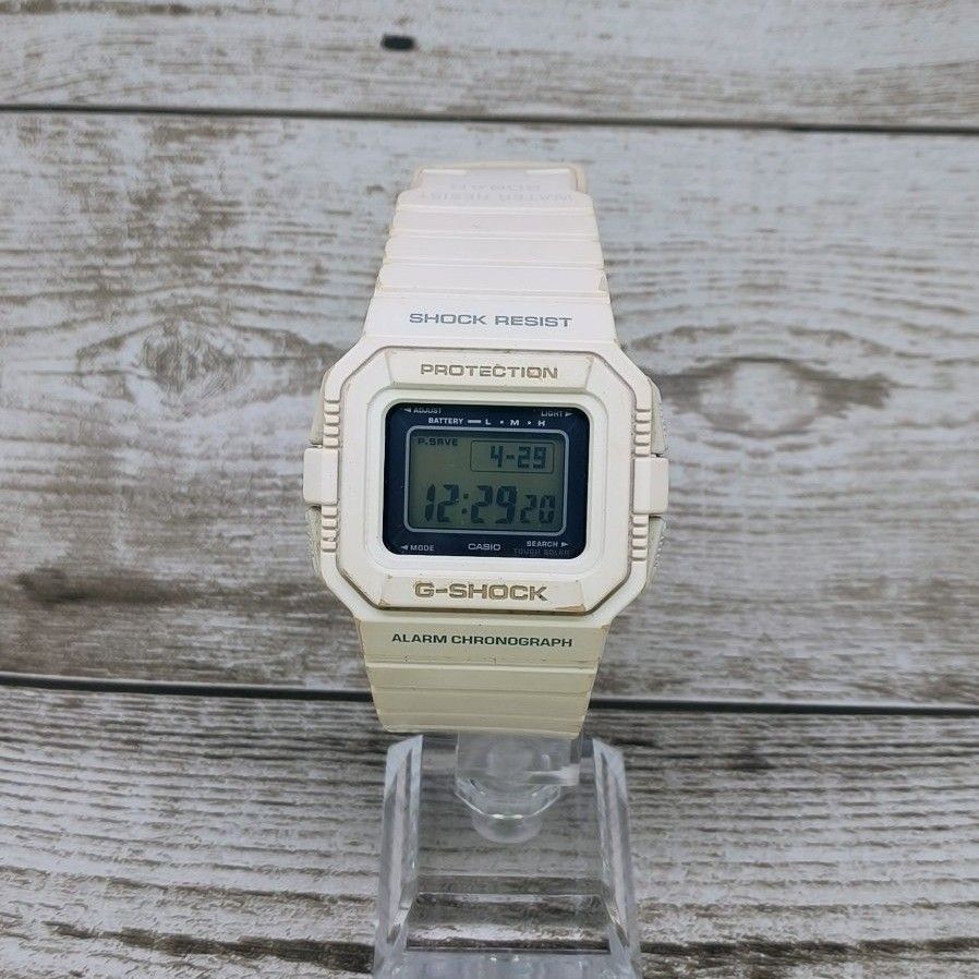 動作品　CASIO G-SHOCK　腕時計　メンズ　レディース　カシオ　ホワイト