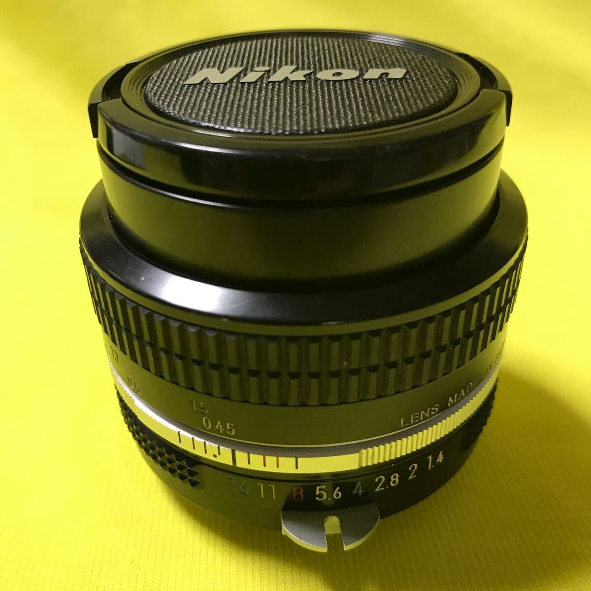 レンズ Nikon ニコン Nikkor 50mm f/1.4 単焦点 標準 Lens マニュアルフォーカス スタンダード レンズ #3859597の画像7