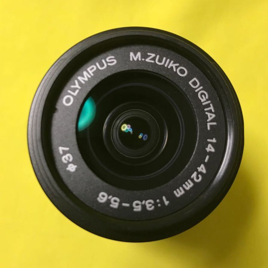 レンズ オリンパス OLYMPUS M.ZUIKO DIGITAL 14-42mm F3.5-5.6 II MSC ジャンク #AB8246070の画像5