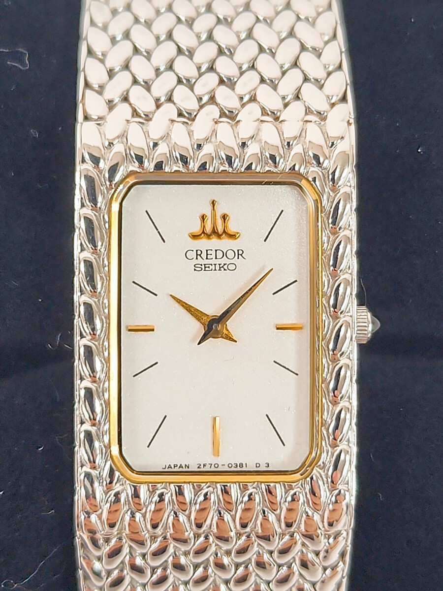 SEIKO セイコー CREDOR クレドール クォーツレディース 腕時計 白文字盤#k1120の画像2
