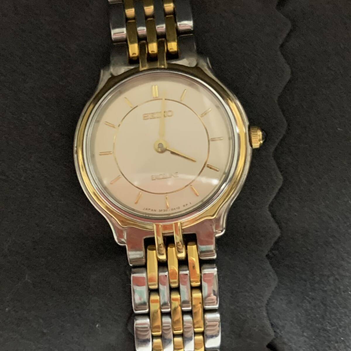 SEIKO セイコー ドルチェコンビ5E30-6A50- 3F30-0A10 クォーツ メンズ レディース 腕時計の画像3