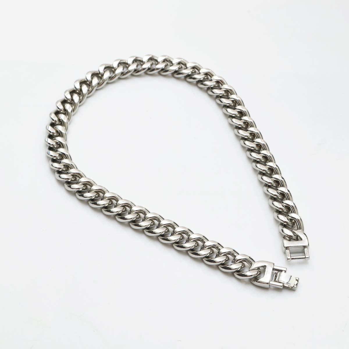 喜平ネックレス silver 銀ネックレス 45㎝ メンズレディース チェーンネックレス シルバー 161silverの画像1