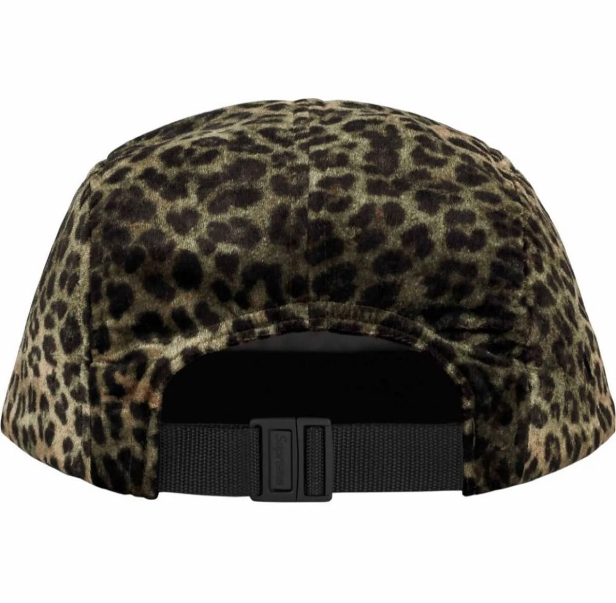 Supreme Leopard Velvet Camp Cap "Olive"