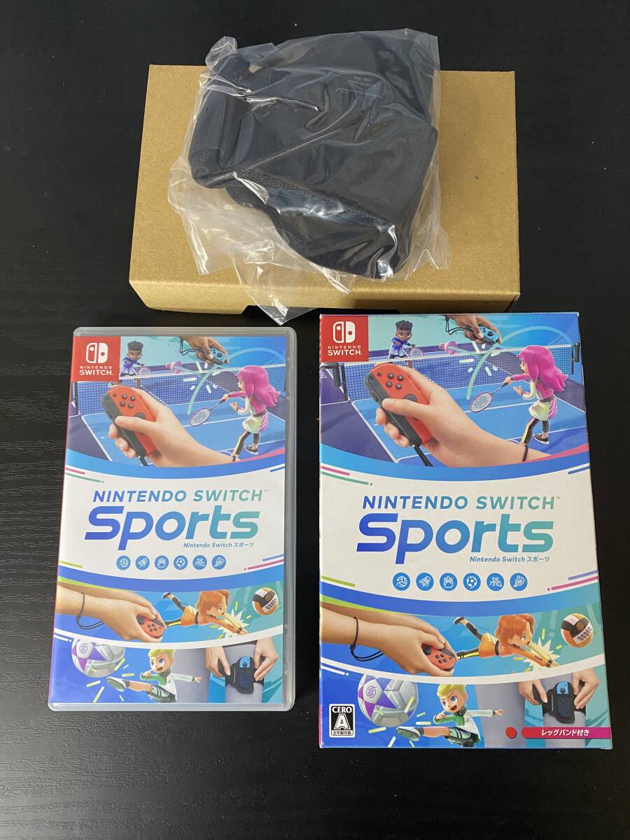 Switch ソフト Nintendo Switch Sports 任天堂 ニンテンドー スイッチ スポーツ 中古品 レッグバンド付き（未使用）の画像1