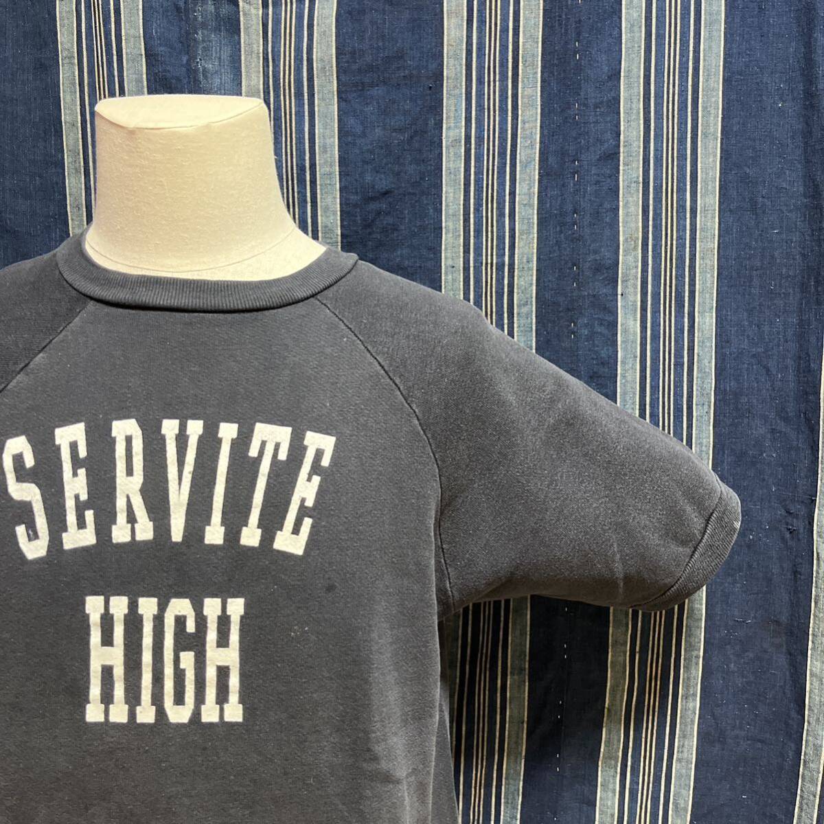 50s 60s hanes hanesport raglan half sleeve sweat shirt 50年代 60年代 ラグラン スウェット_画像1