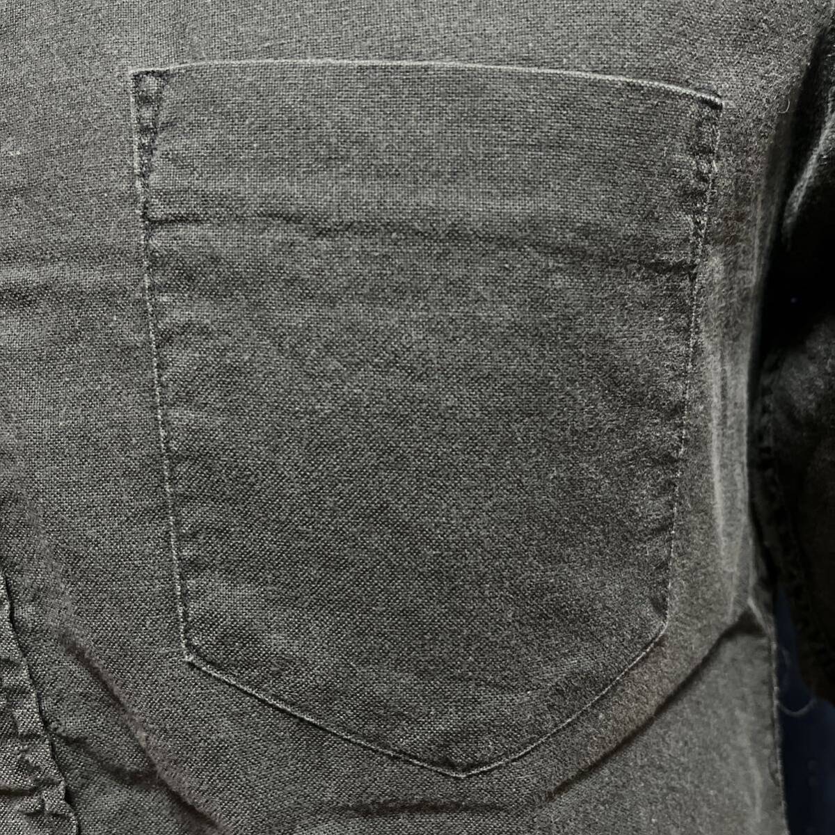 rare 黒 ボタンダウン 60s penney's towncraft b.d. shirt usa 60年代 アメリカ製 トラッド アイビー ivy 大学 madras アイビールック _画像5