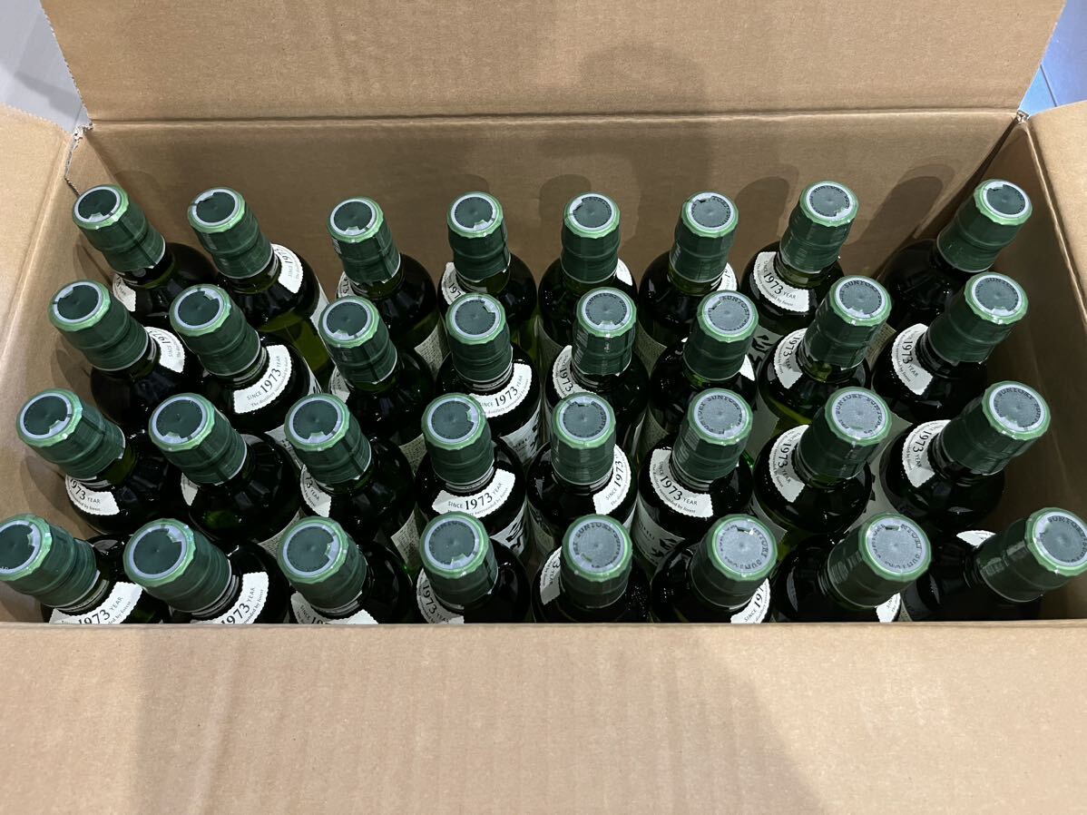  Suntory белый . односолодовый виски Mini бутылка 180ml 32 шт. комплект новый товар нераспечатанный 