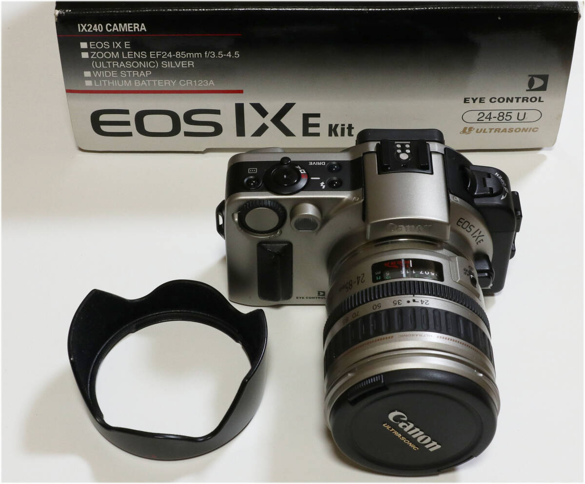 Canon EOS IXE LensKit EF24-85mm F3.5-4.5USM付 APSフィルムカメラの画像1