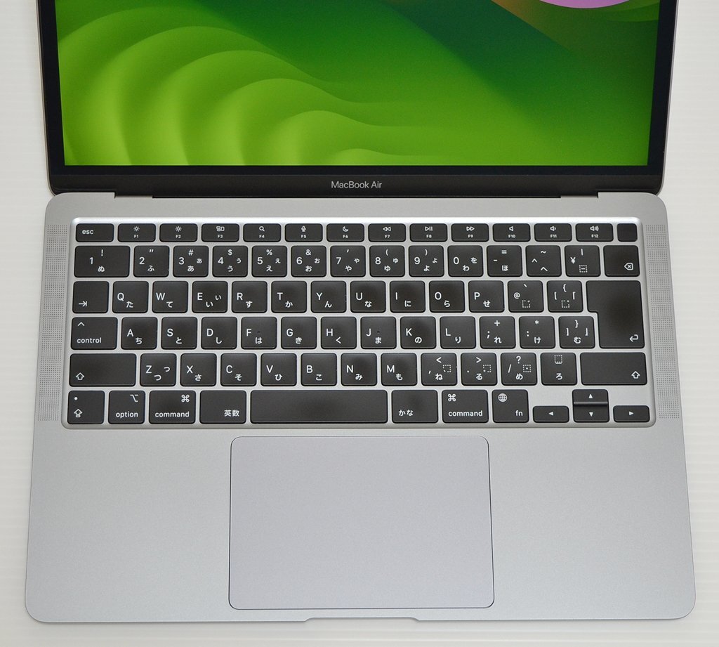 ★MacBook Air(M1, 2020) Retina13-inch 8GB/SSD256GB/スペースグレイ/Sonoma★トラックパッド不良の画像2