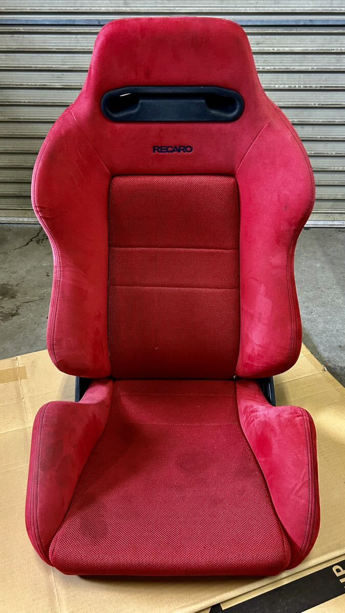 ホンダ DC2 インテグラ タイプR 赤 RECARO セミバケットシート SR2 助手席側 レカロシート 売り切り!シビック EK9の画像1